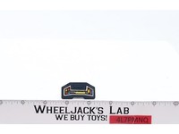 Onslaught Chest Shield Panel Part STICKERED 1986 Vintage G1 Transformers