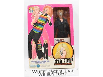 Fembot SEALED NEW Six Million Dollar Man Bionic Man 1976 Kenner Vintage