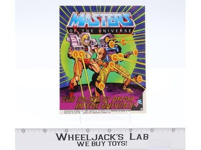 The Fastest Draw In the Universe Mini Comic Book He-Man MOTU 1986