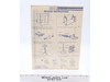 Bivouac Battlestation 1984 ORIGINAL Instructions Blueprints G.I. Joe Hasbro