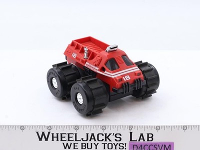 Construction STOMPER Water Demons RED 1980's Schaper Battery Op Vtg Light Works