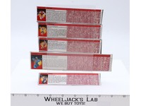 Defensor Lot of 5 Action Figure Tech Specs 1986 Vintage Hasbro G1 Transformers