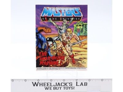 The Warrior Machine Mini Comic He-Man Masters of the Universe MOTU