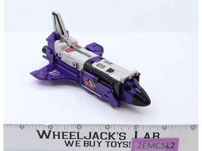 Astrotrain 1985 G1 Transformers Space Shuttle Action Figure Vintage