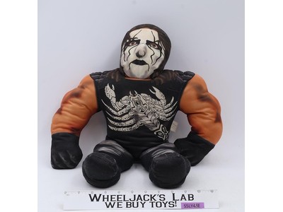 Sting Bashin Brawler WCW Wrestling Buddy 1988 ToyBiz Vintage 20" Plush