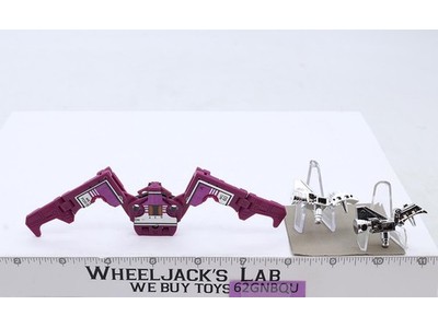 Ratbat SILVER STICKERED 100% Complete Vintage 1986 G1 Transformers Action Figure