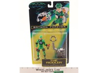 The Riddler W/ Trapping Brain-Drain Helmet Batman Forever 1985 Kenner NEW SEALED