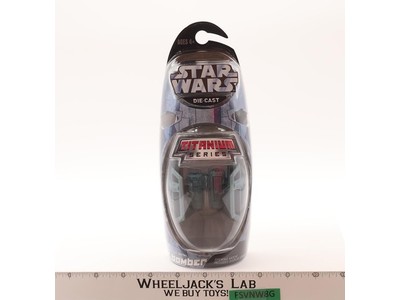 Tie Bomber Star Wars Titanium Series Die Cast 2005 Hasbro NEW SEALED
