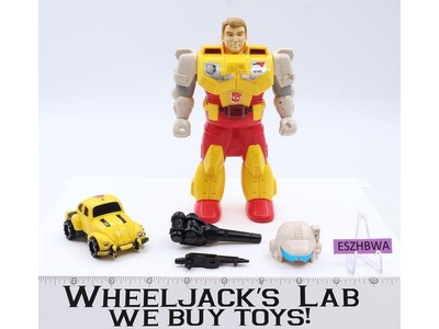 Bumblebee Pretender 100% Complete 1989 Vintage G1 Transformers Action Figure