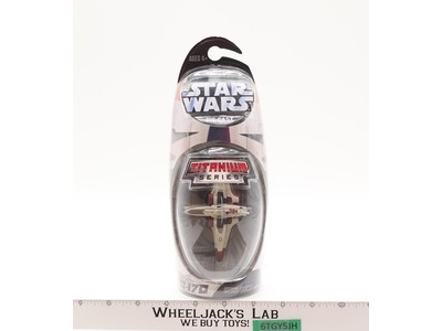 ARC-170 Star Wars Titanium Series Die Cast 2005 Hasbro Vehicle NEW SEALED