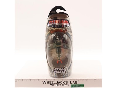 Republic Gunship Blue & White Star Wars Titanium Series Die Cast NEW SEALED