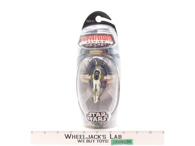Jango Fett's Slave 1 Star Wars Titanium Series Die Cast 2005 Hasbro NEW SEALED