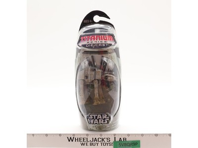 Endor AT-AT Star Wars Titanium Series Die Cast 2006 Hasbro Vehicle NEW SEALED