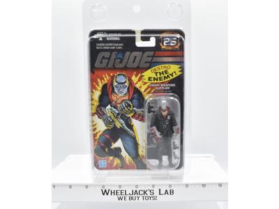 Destro NEW W Star Case GI Joe 25th Anniversary 2007 Hasbro Action Figure