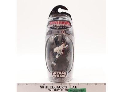 Blizzard Force Speeder Bike Star Wars Titanium Series Die Cast Hasbro NEW SEALED