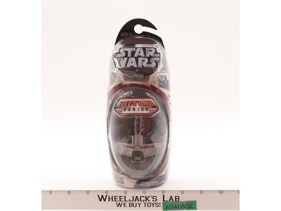 Republic Gunship Star Wars Titanium Series Die Cast 2005 Hasbro NEW SEALED