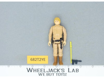 Luke Skywalker Bespin BROWN HAIR 100% Complete Star Wars 1977 Kenner No Repro