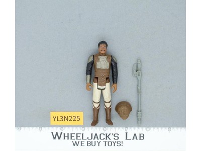 Lando Calrissian Skiff Guard 100% Complete Star Wars 1983 Kenner NO REPRO