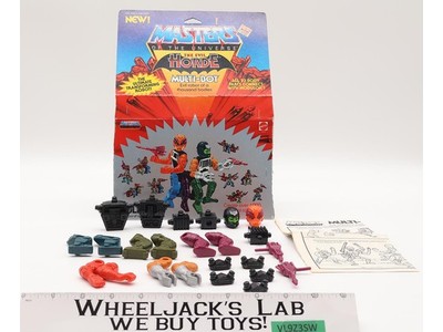 Multi-Bot 100% Complete He-Man Masters of the Universe MOTU 1986 Mattel Vintage