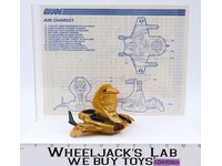 Air Chariot 100% Complete G.I. Joe 1986 Hasbro Vintage Vehicle Action Figure