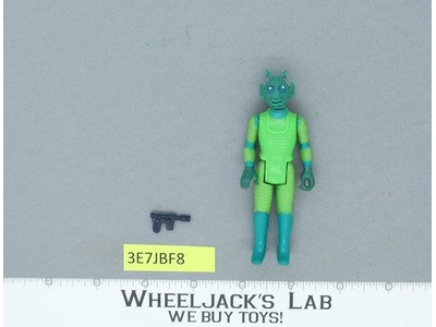 Greedo 100% Complete Star Wars 1978 Vintage Kenner Action Figure NO REPRO