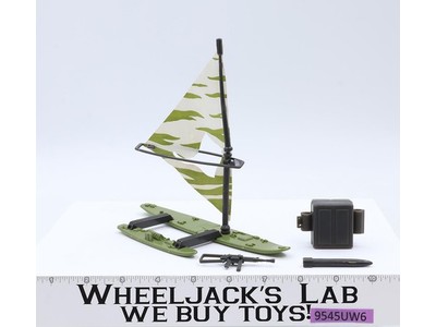 Manta Windsurfer Board 100% Complete G.I. Joe 1984 Hasbro Vintage Vehicle