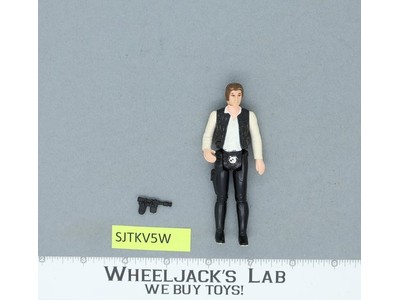 Han Solo SMALL HEAD 100% Complete Star Wars 1978 Vintage Kenner Figure NO REPRO