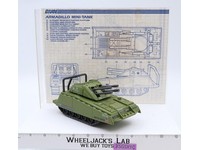 Armadillo 100% Complete GI Joe 1985 Hasbro Vintage Action Figure Vehicle