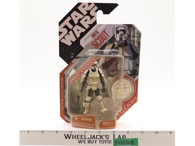 Biker Scout Star Wars 30th Anniversary 2007 Hasbro Action Figure NEW SEALED