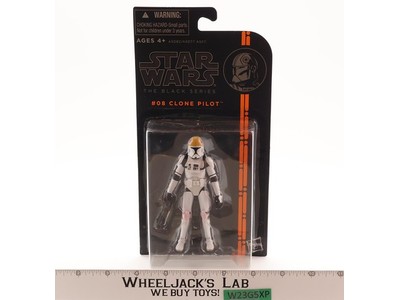 08 Clone Pilot Star Wars The Black Series 2013 Hasbro action Figure NEW SEALED