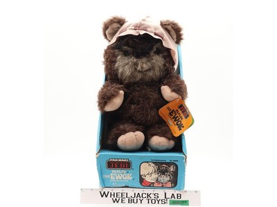 Paploo The Ewok Star Wars ROTJ 1983 Kenner 15" Plush NEW W/ TAGS