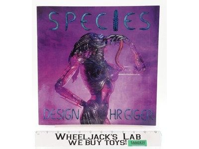 H.R. Giger SPECIES Design 1995 First Morpheus Edition HORROR SF Movie Art PB