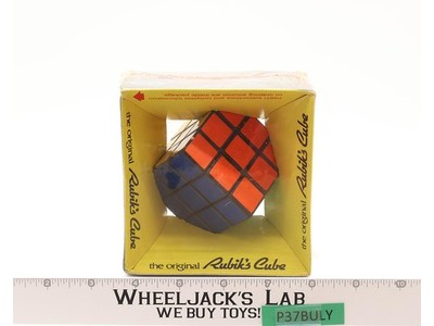 The Original Rubik's Cube Puzzle 3x3x3 1980 Ideal Vintage NEW SEALED