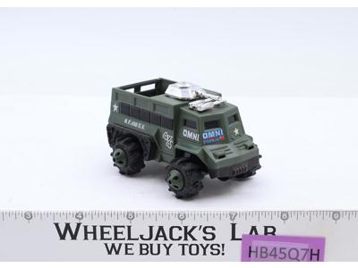 LJN ROUGH RIDERS Military Omni Force 4x4 Armored Van 1980's Stomper KO Vtg WORKS