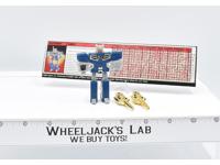 Eject Cassette GOLD ~ 100% Complete 1986 G1 Transformers Action Figure W TECH