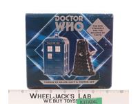 Doctor Who Tardis VS Dalek Salt and Pepper Set 1996 The Philosophers Guild