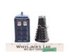 Doctor Who Tardis VS Dalek Salt and Pepper Set 1996 The Philosophers Guild