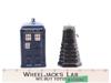 Doctor Who Tardis VS Dalek Salt and Pepper Set 1996 The Philosophers Guild