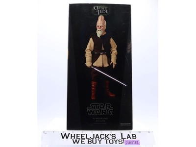 Ki-Adi-Mundi Jedi Master 1:6 Figure Star Wars 2008 Sideshow Collectibles NEW MIB