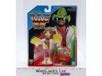 Macho Man Randy Savage W/Savage Slam WWF Wrestling Figure 1992 Hasbro MOSC