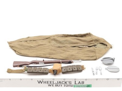 GI Joe Bivouac Sleeping Bag Action Soldier Equipment Sets Vintage 12" COMPLETE