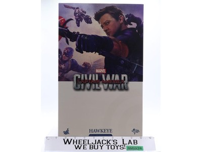 MMS358 Hawkeye Captain America Civil War Marvel Studios Hot Toys 1/6 NEW MIB