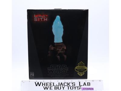 Holographic Darth Sidious W/ Mechno-Chair Star Wars Lords of the Sith NEW MIB