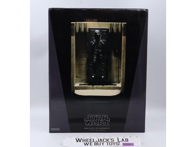 Han Solo In Carbonite 1:6 Environment Star Wars ROTJ 2009 Sideshow NEW MIB