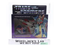 Starscream No Rubsign AFA GRADED 80 75/85/90 Transformers Hasbro Tape Seal