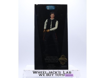 Han Solo Smuggler Star Wars Heroes of the Rebellion 2008 Sideshow Figure NEW MIB