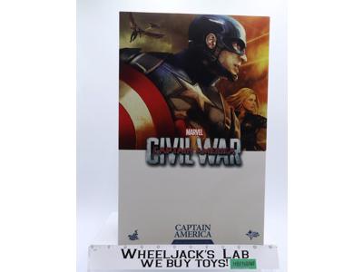 MMS350 Captain America Civil War Marvel Studios Hot Toys 1/6 Figure NEW MIB