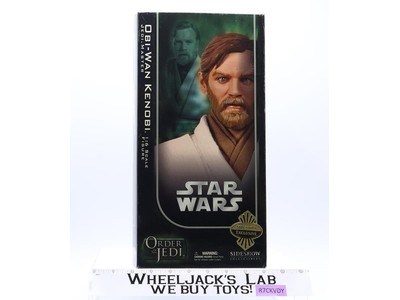 Obi-Wan Kenobi Jedi Master Star Wars Order of the Jedi Sideshow NEW MIB