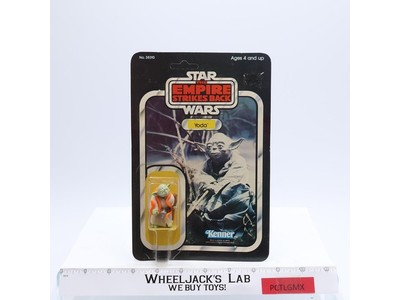 Yoda Orange Snake 32 Back-B Star Wars ESB 1980 Kenner Figure NEW MOSC SEALED