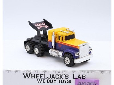 Stomper Road Kings Semi YELLOW PURPLE Mack w/ Spoiler 1980's Schaper Vtg WORKS